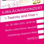 Konzert 30.03.2025 Neustadt